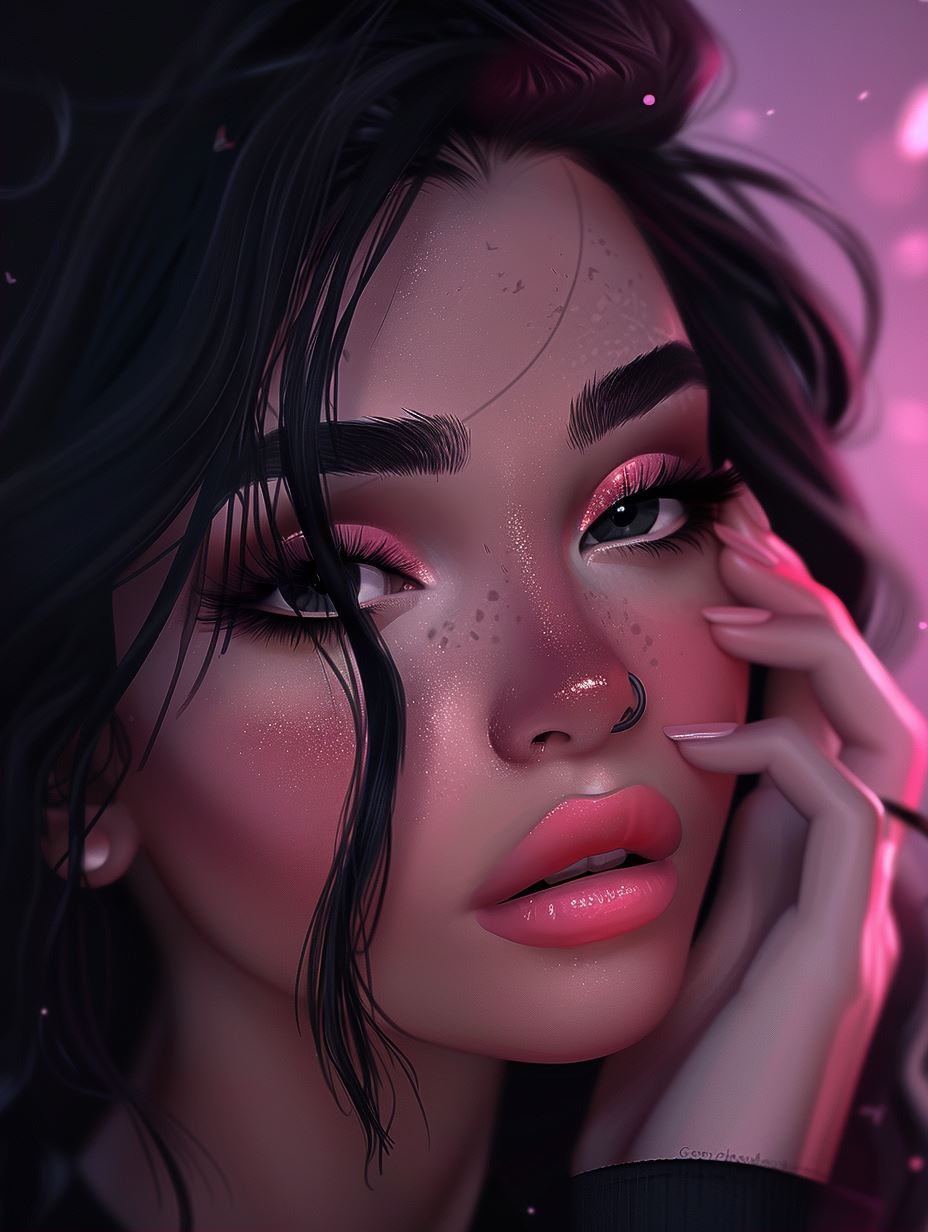 Neon Tears of Digital Sorrow