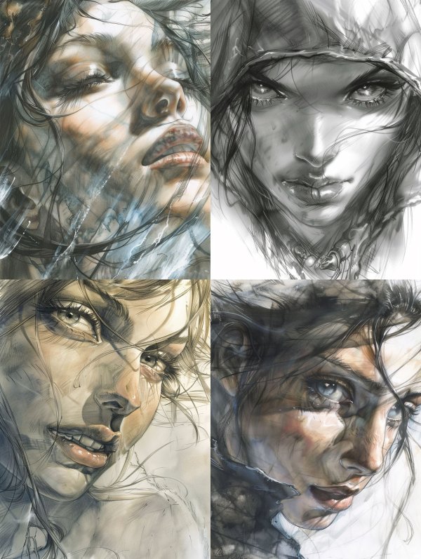 Ethereal Ink Melancholy