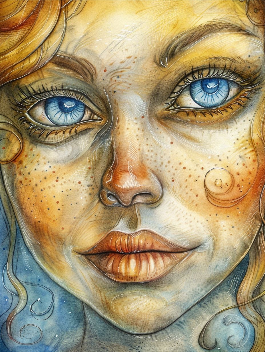 Ethereal Gaze of the Wanderer