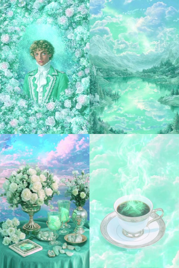 Mint Floral Dream