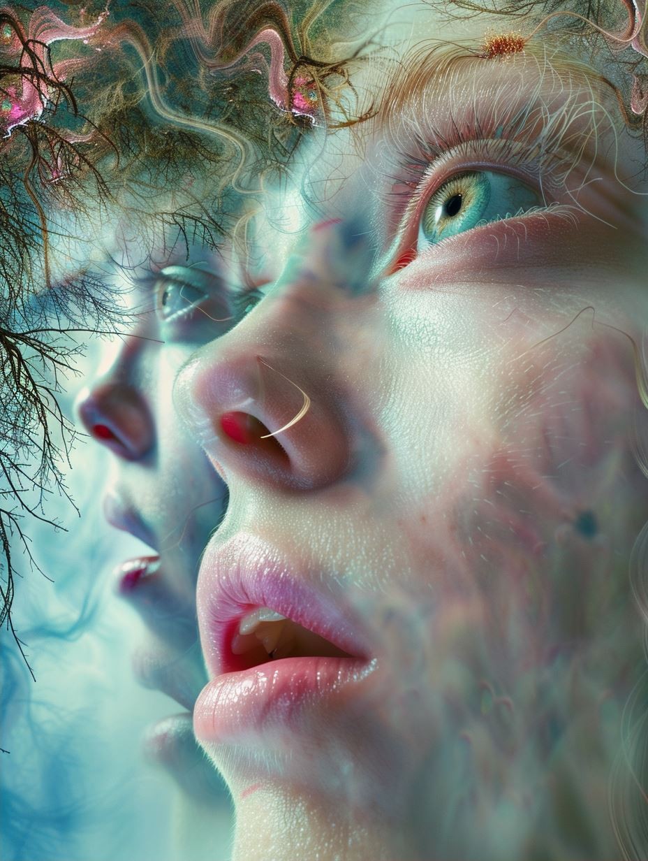 Celestial Dreamscape Portrait