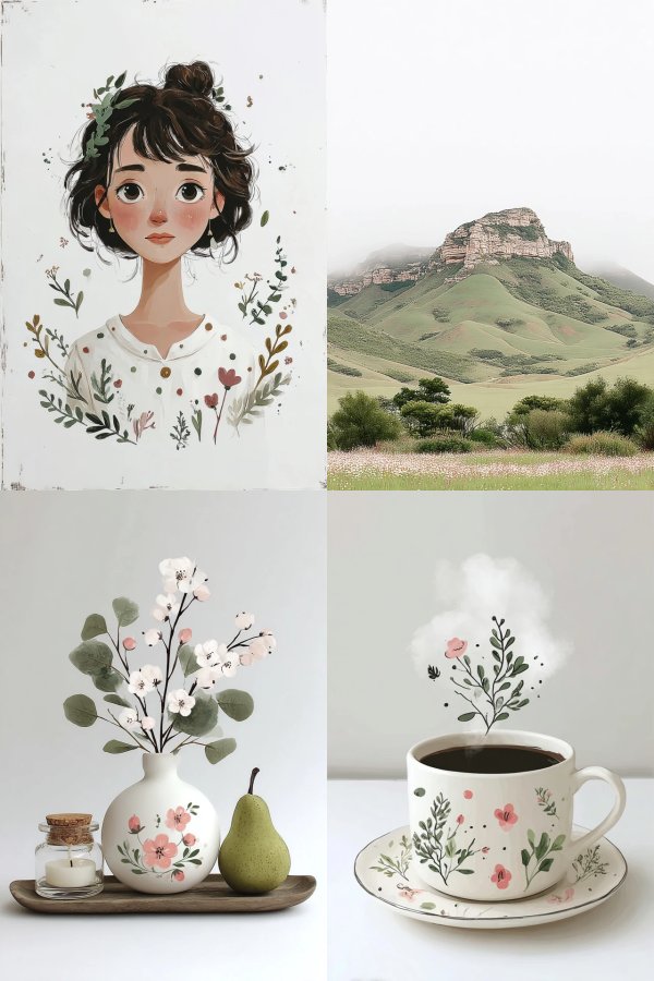 Botanical Dream Portrait