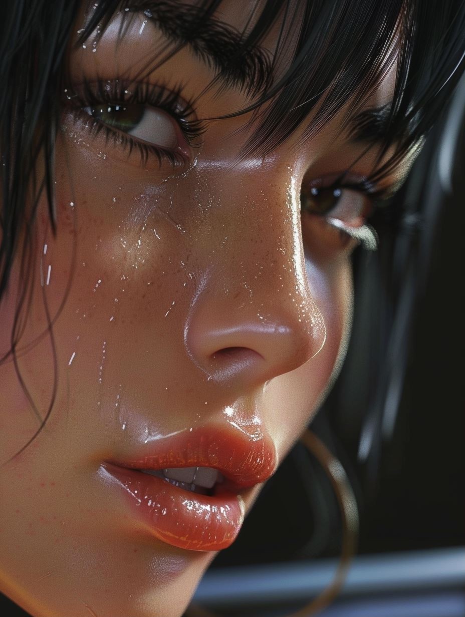 Dewy Neon Gaze