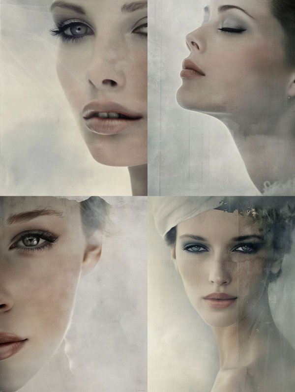 Ethereal Veil Gaze
