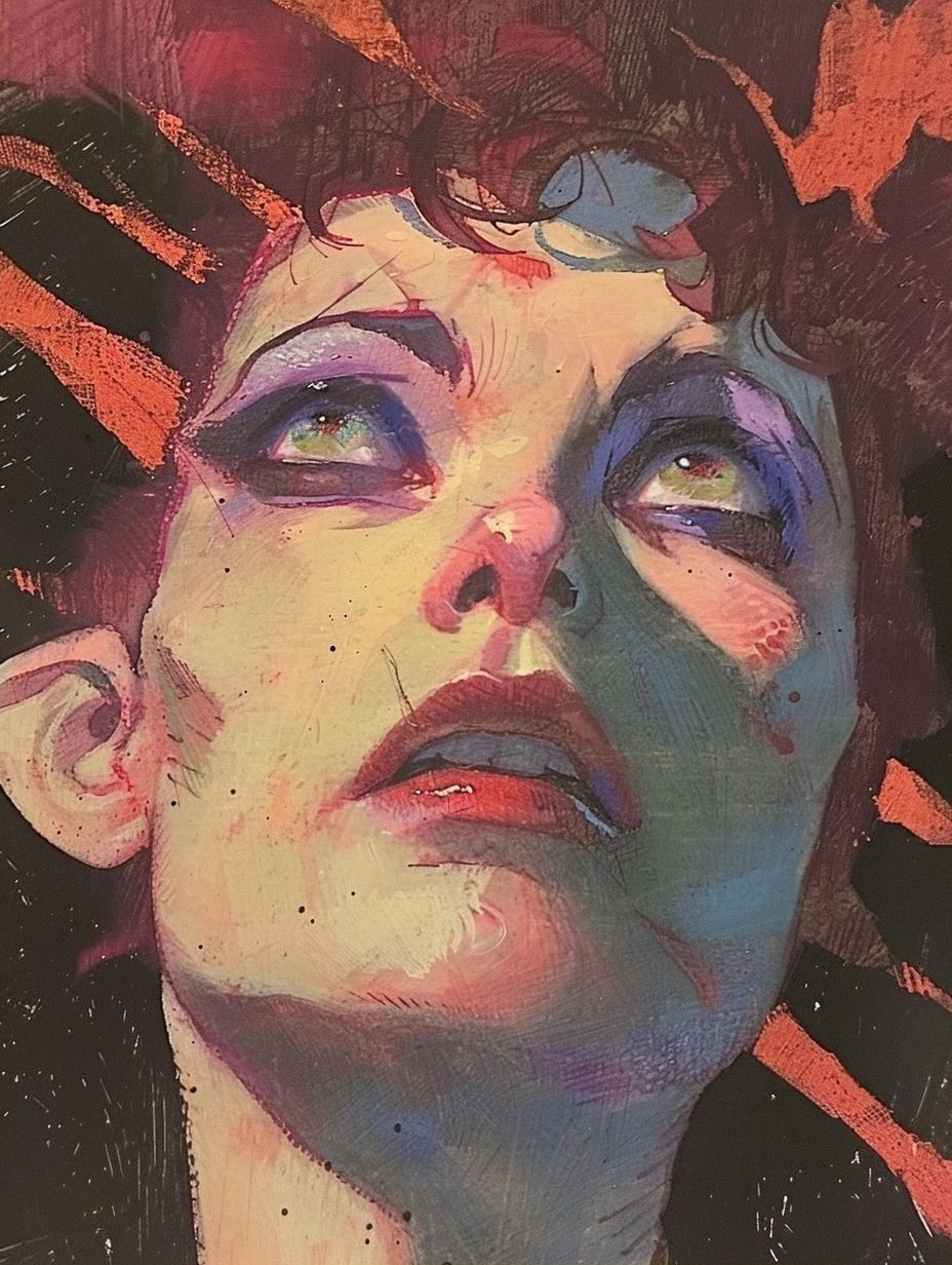 Prismatic Dream Portrait