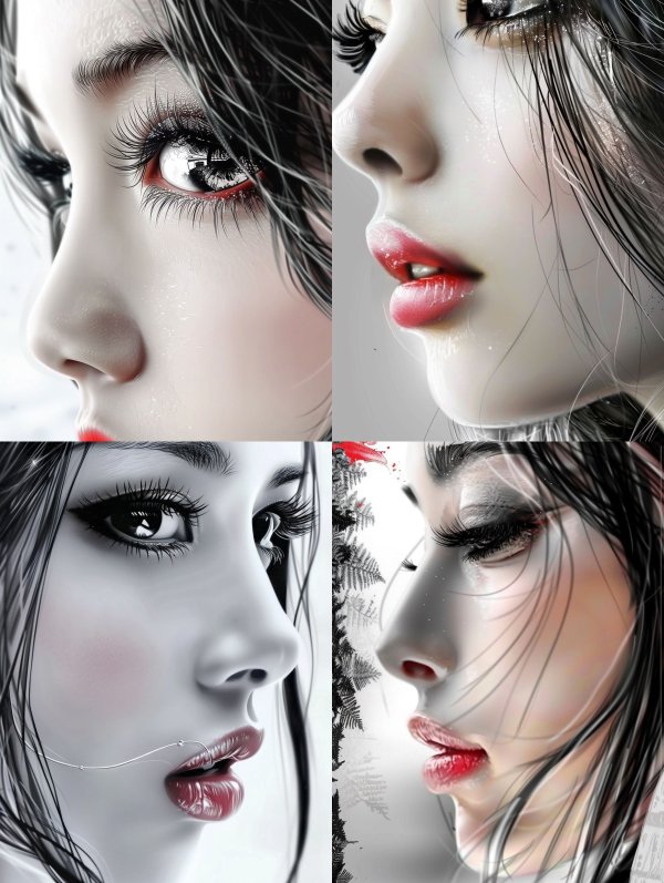 Hyper-Realistic Ethereal Digital Portrait
