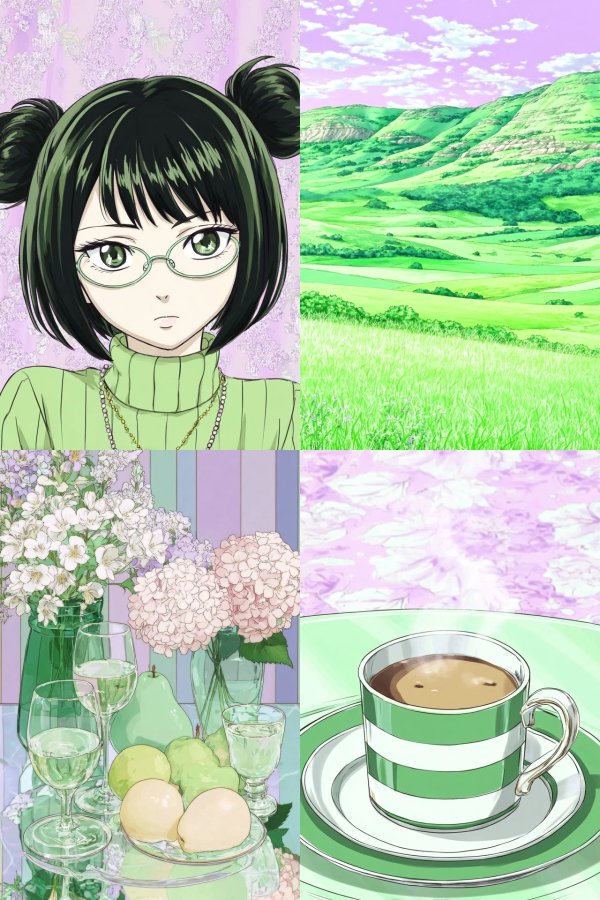 Pastel Anime Elegance