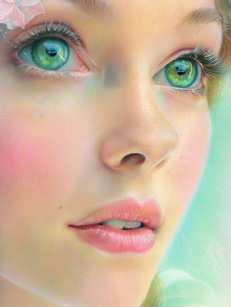 Ethereal Gaze of Cosmic Wonder