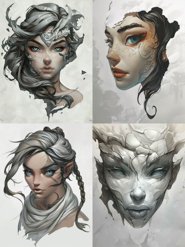 Ethereal Portraits of Mystical Beings