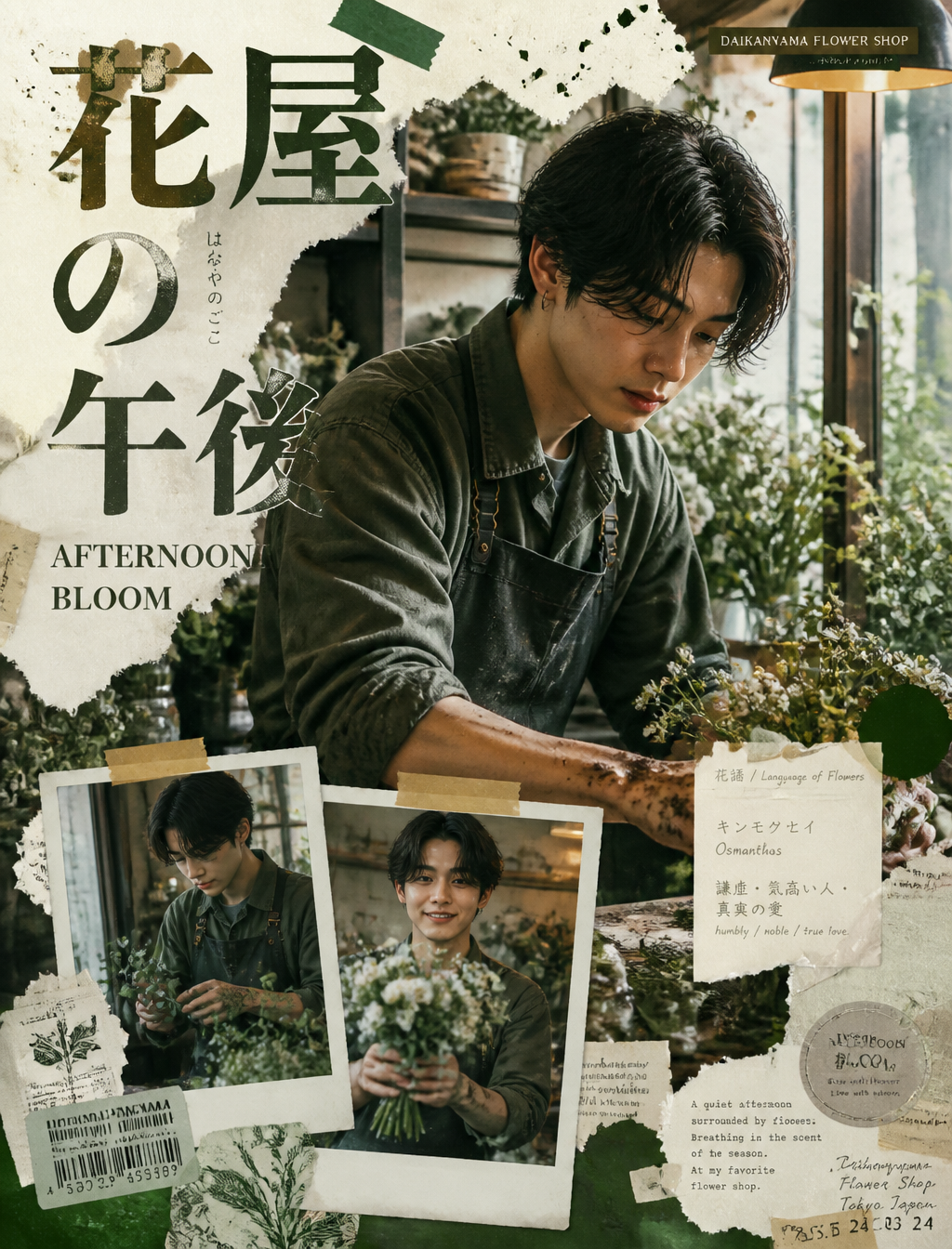 Tokyo Floral Zine: Daikanyama Afternoon