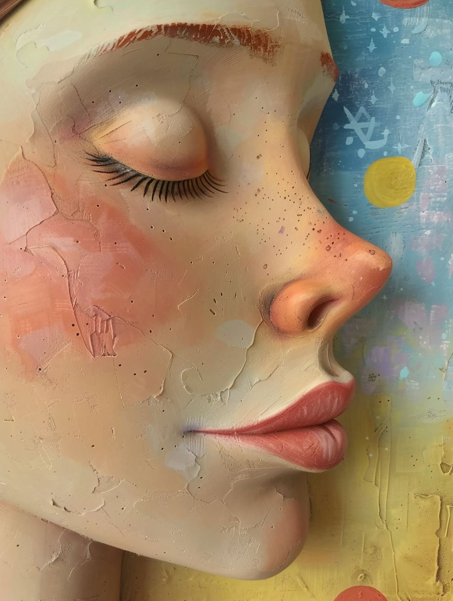 Dreamy Porcelain Muse