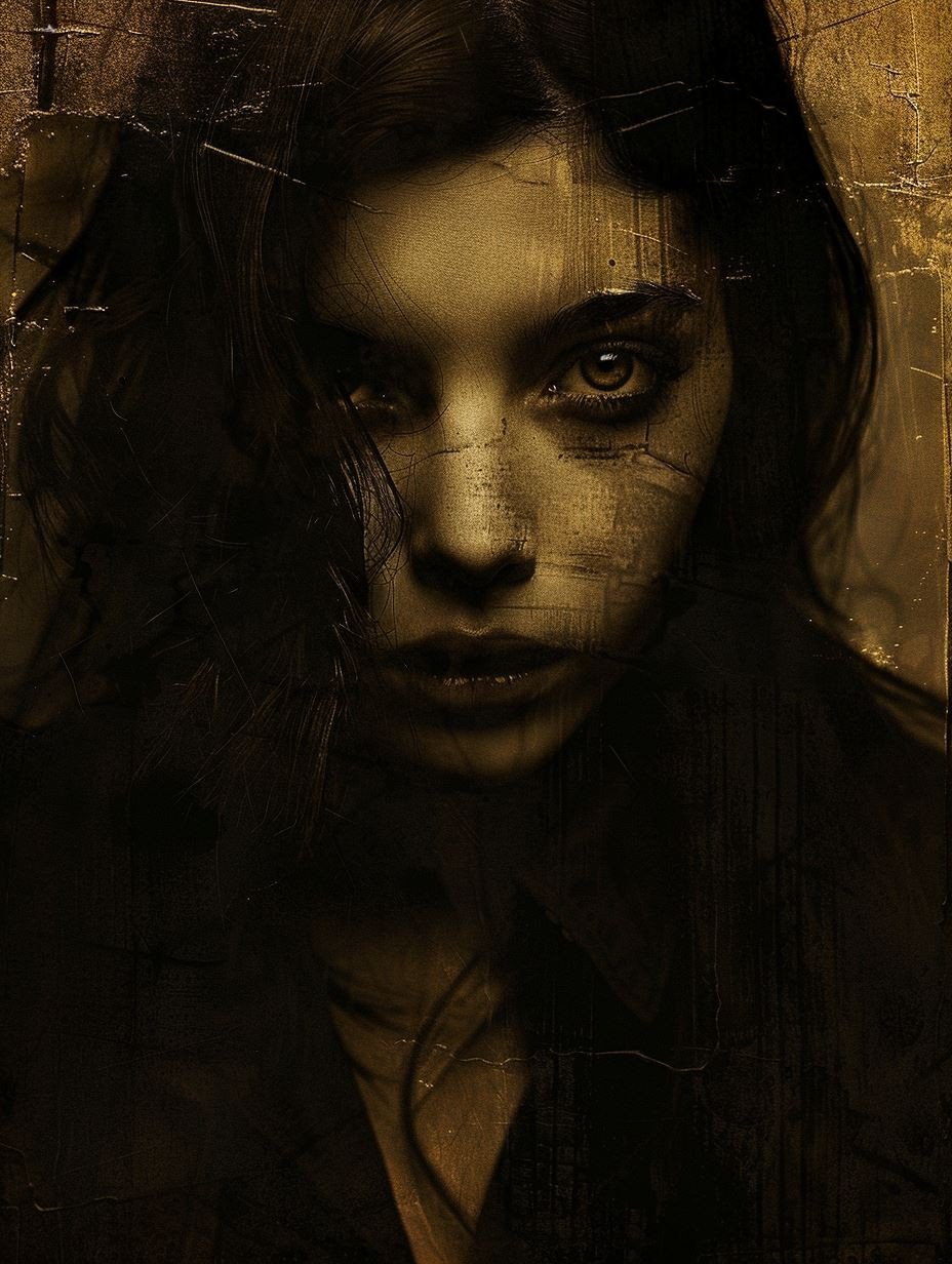 Golden Shadows of Ethereal Sorrow