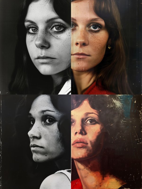 Noir Freckled Gaze