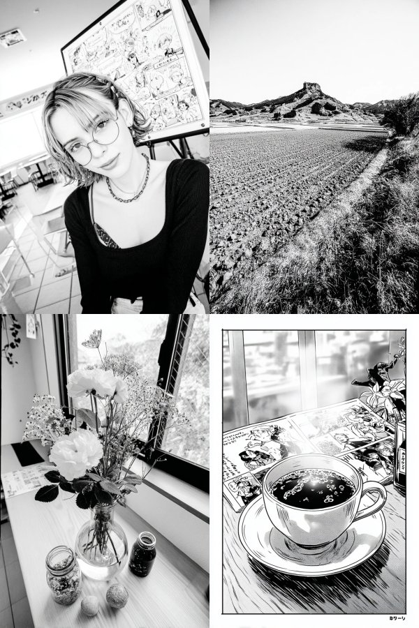 Monochrome Urban Muse