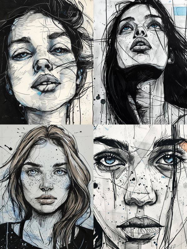 Ink Soul Portrait