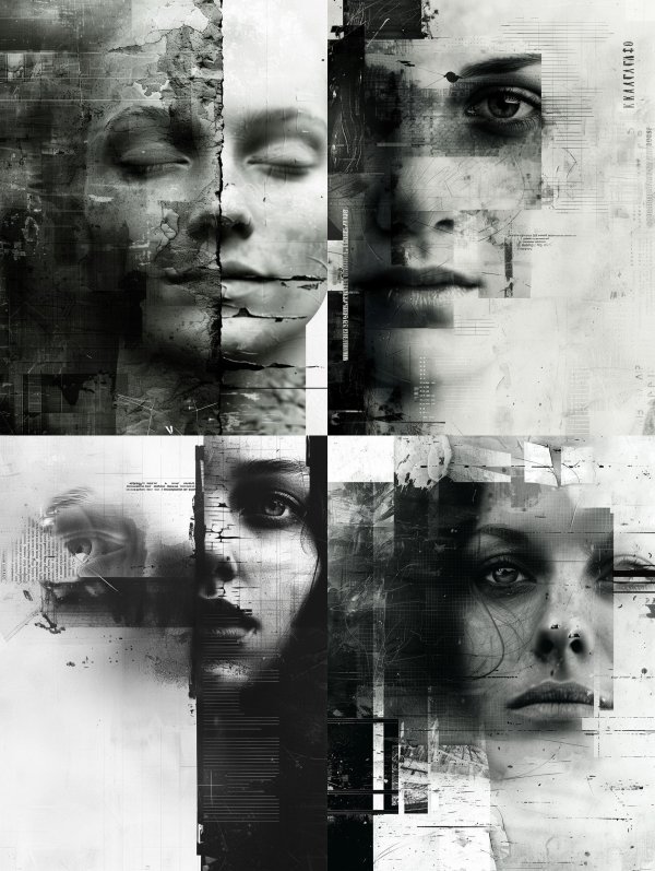 Fractured Soul Monochrome