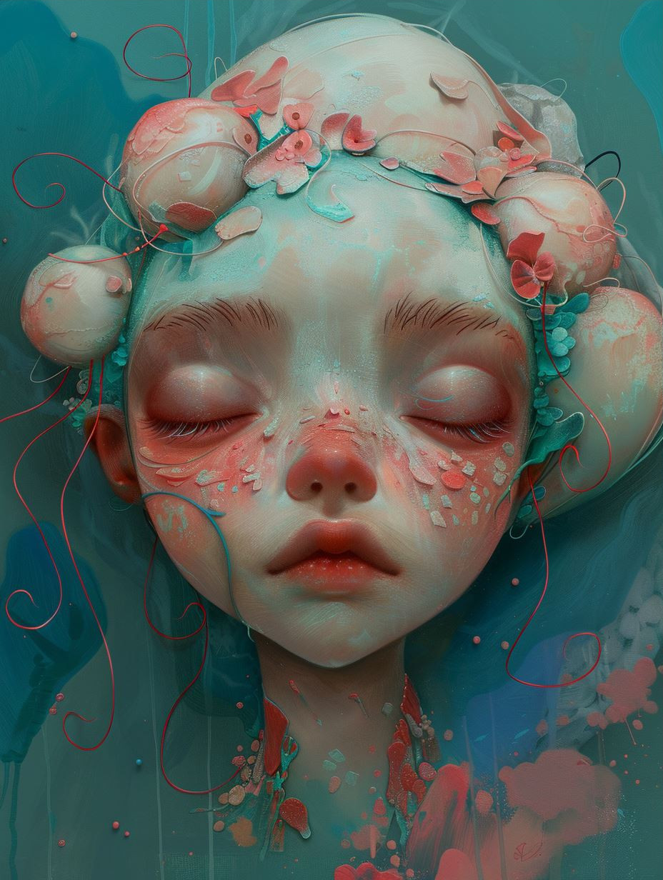 Surreal Ethereal Dream Portrait