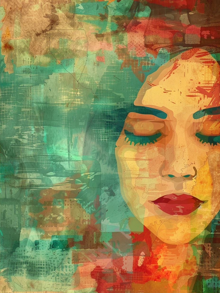 Abstract Distorted Gaze - Image 2