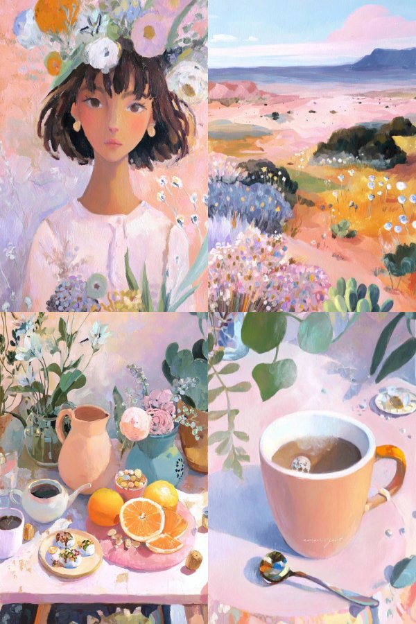 Floral Dream Portrait