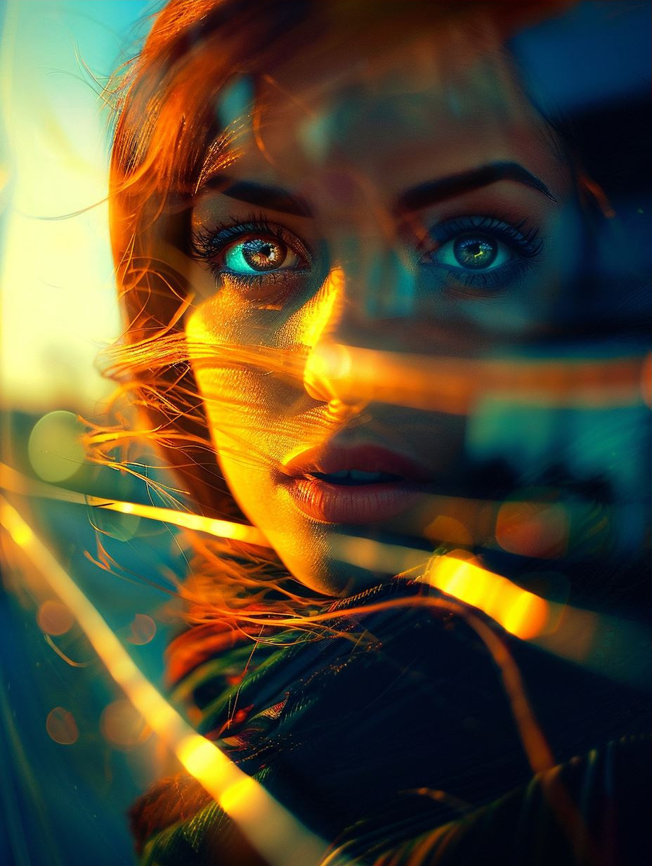 Ethereal Fire and Ice Gaze