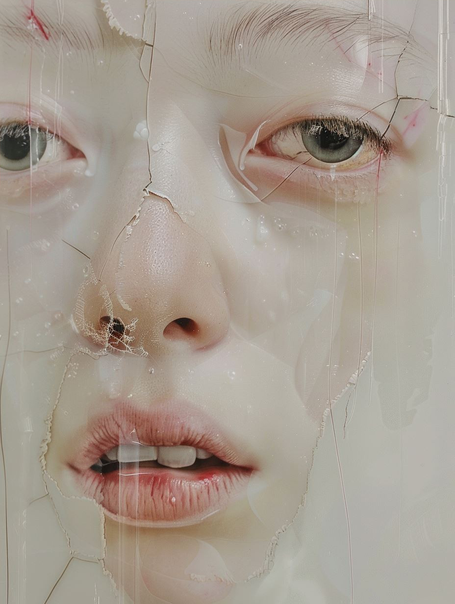 Ethereal Glass Skin Veil