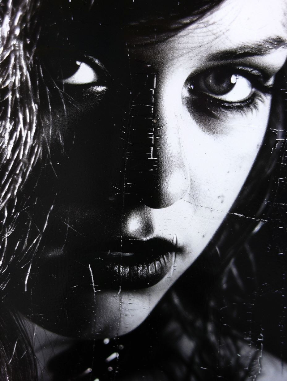 Shattered Noir Gaze