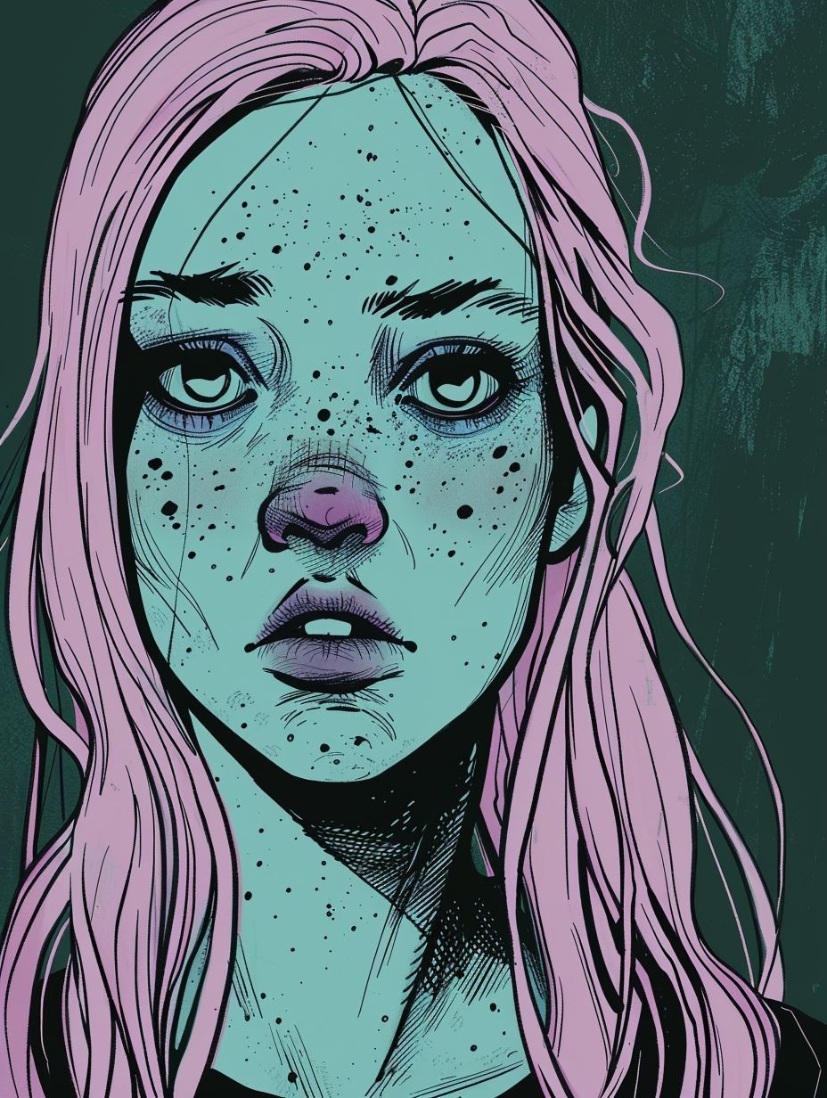 Neon Pastel Noir