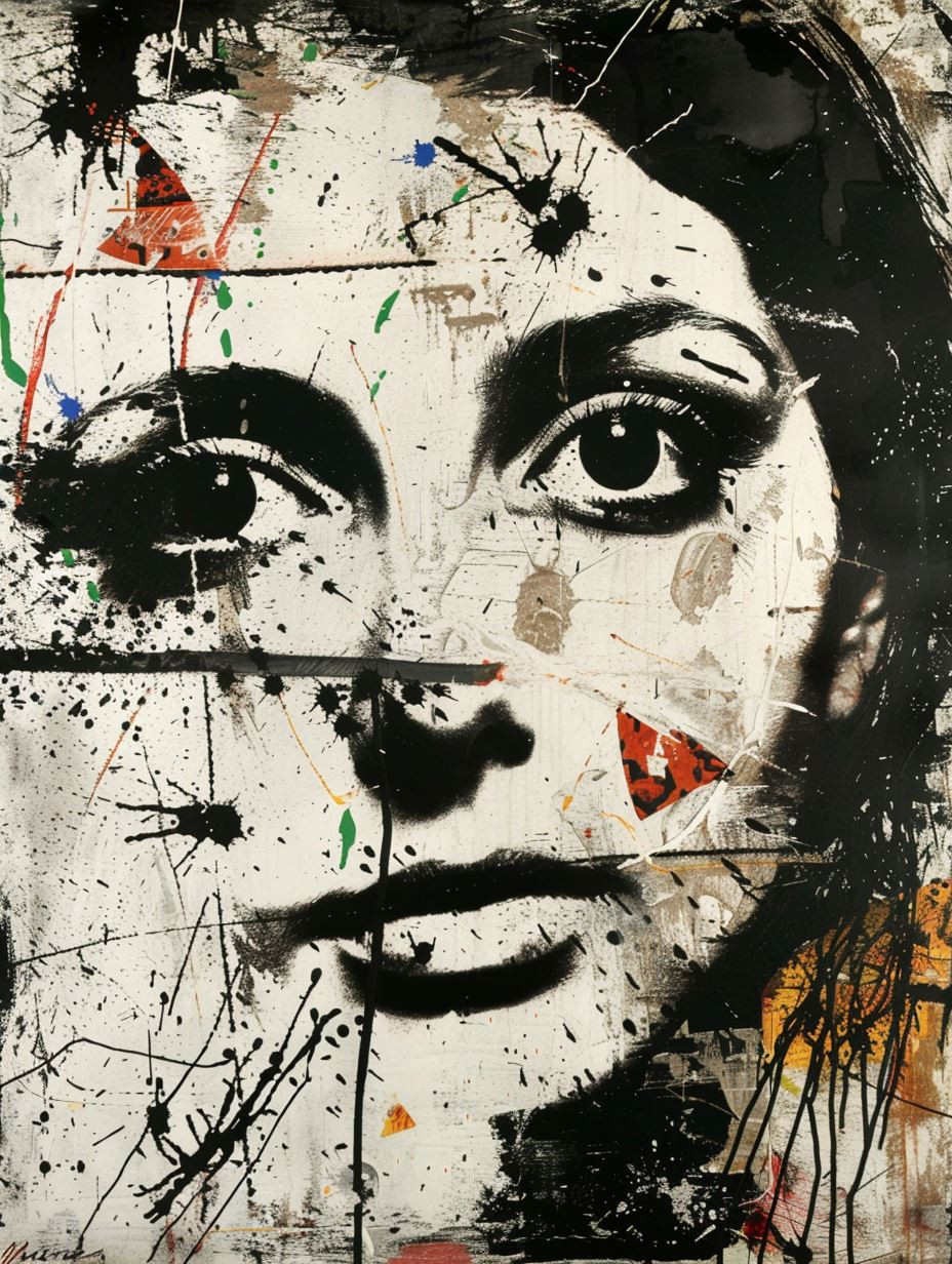 Fragmented Soul Urban Portrait