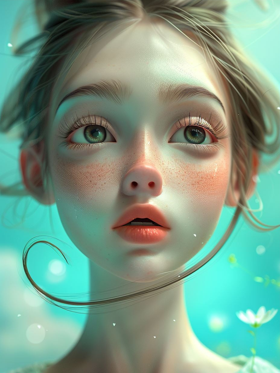 Ethereal Porcelain Dream