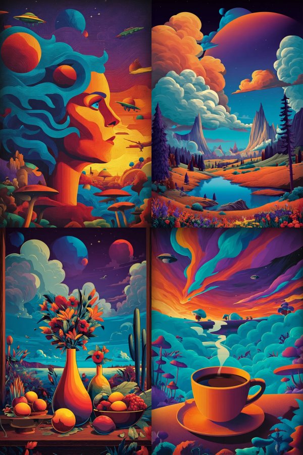 Cosmic Dreamscape Vision