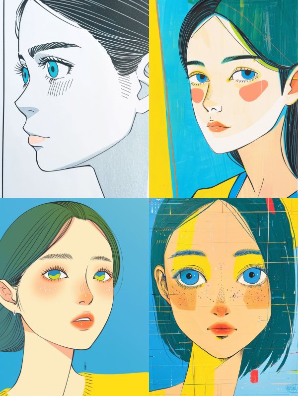 Serene Azure Gaze Manga
