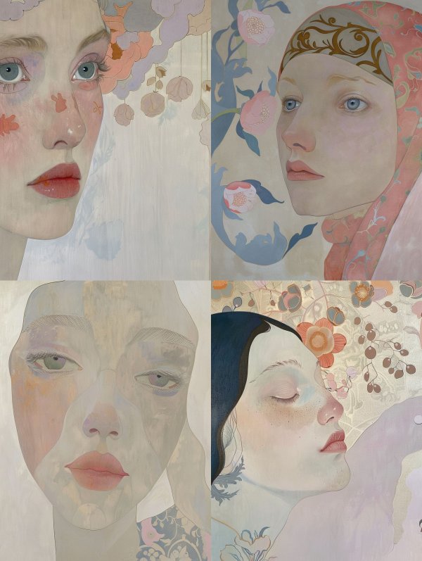 Floral Dream Portrait 4