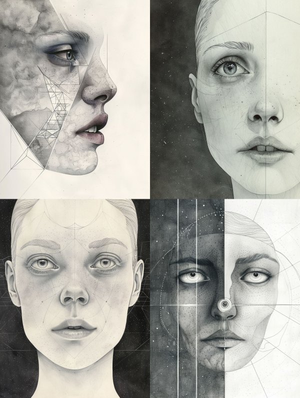 Fragmented Soul Portrait 9