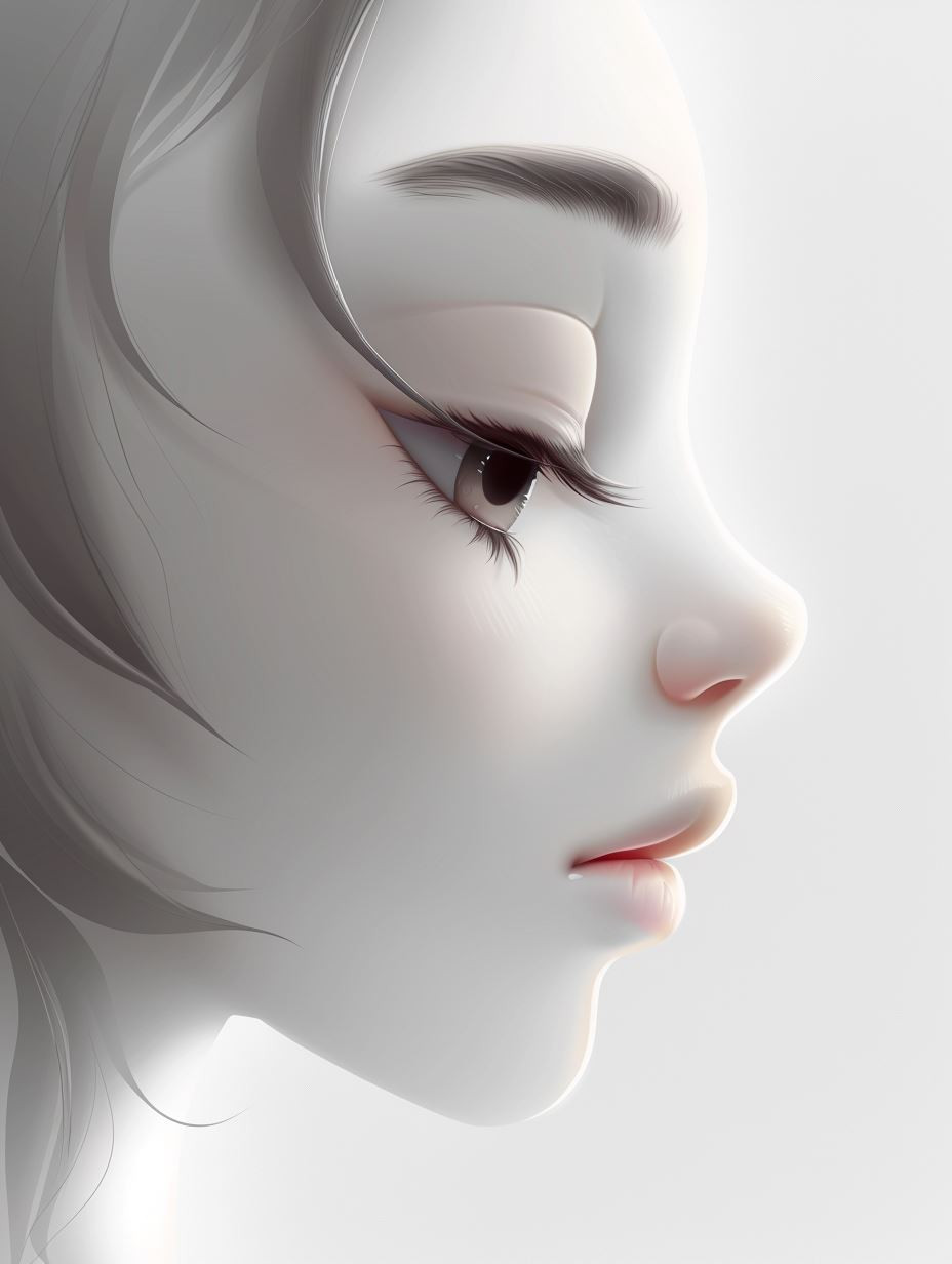 Ethereal Digital Portrait Glow