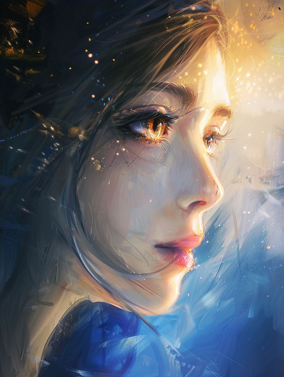 Celestial Ethereal Dream Portrait