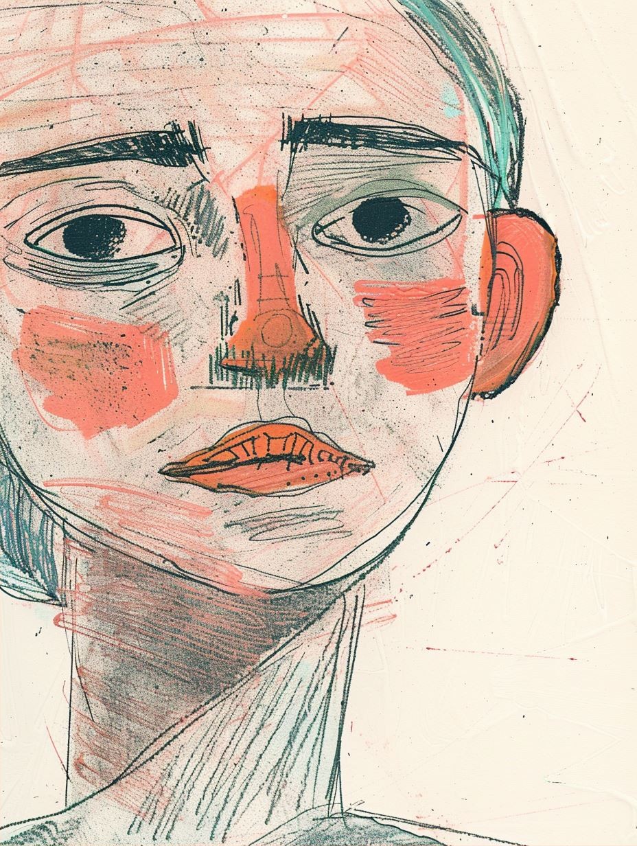 Fragmented Soul Portrait