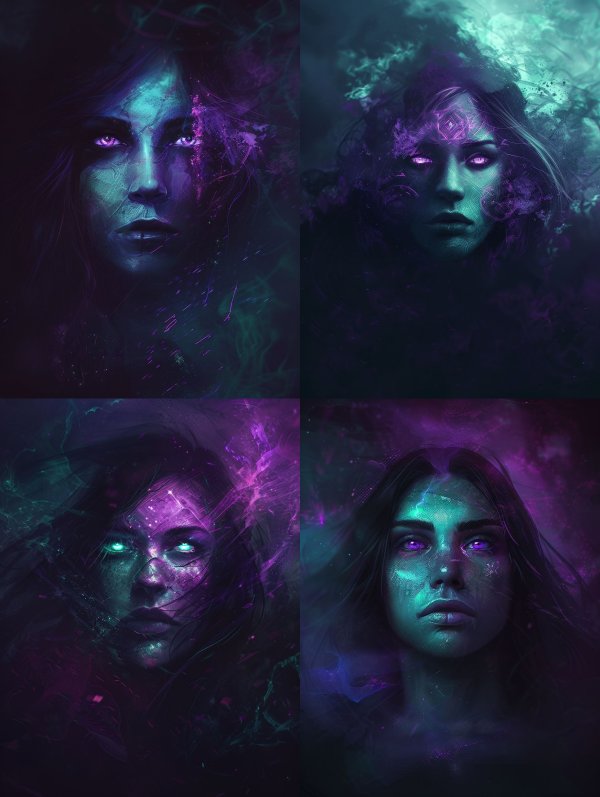 Neon Ethereal Spirit