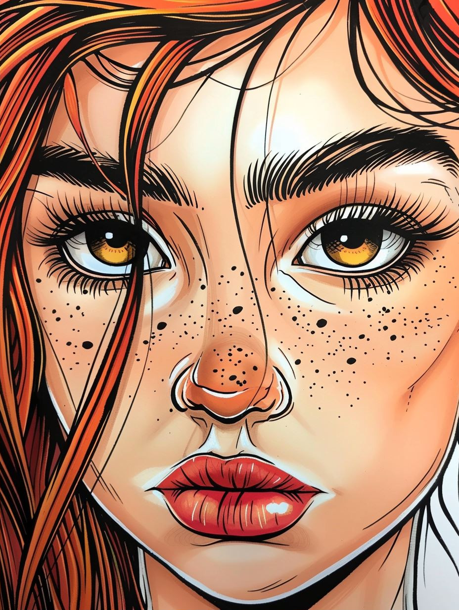 Vivid Comic Glamour