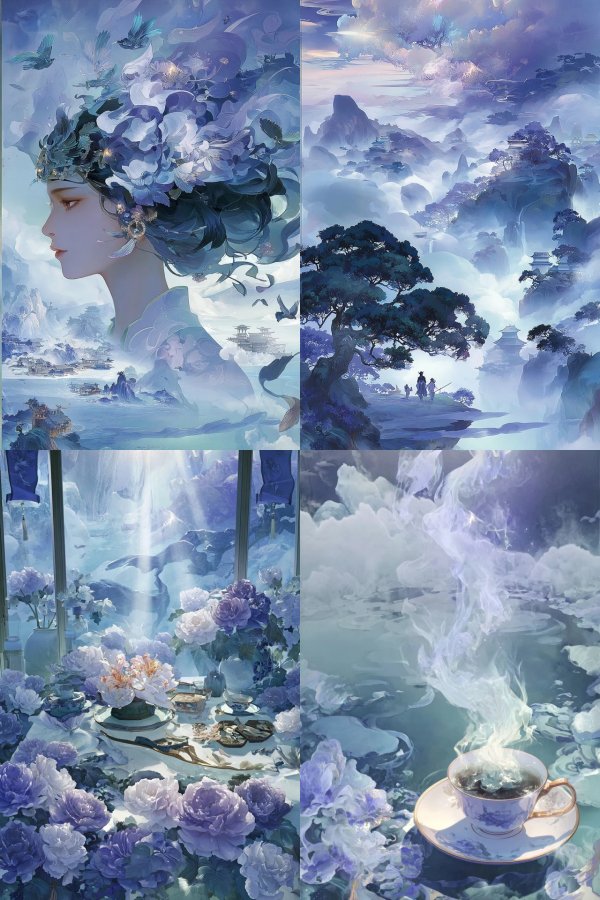 Celestial Azure Dream