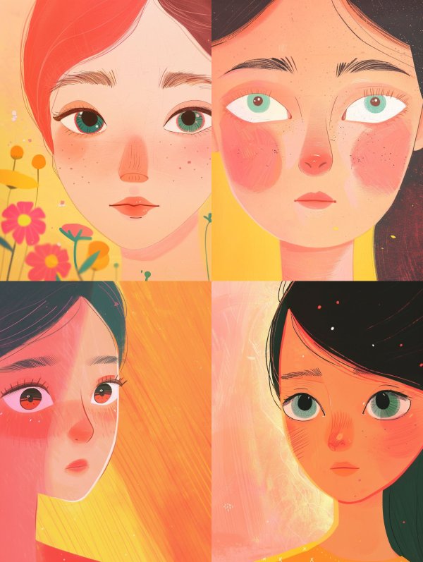 Floral Dream Portrait
