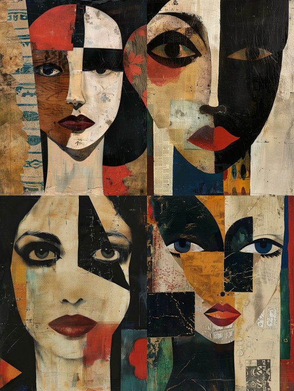 Fragmented Soul Portrait