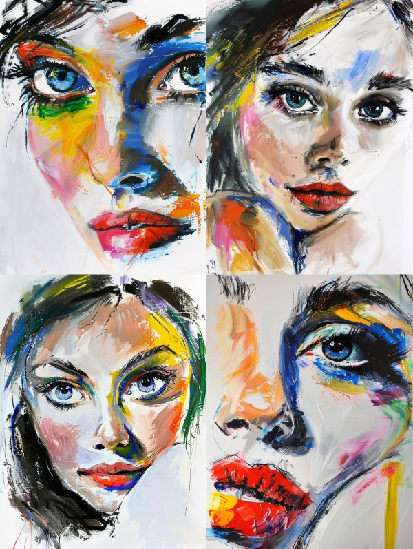 Chromatic Soul Portrait