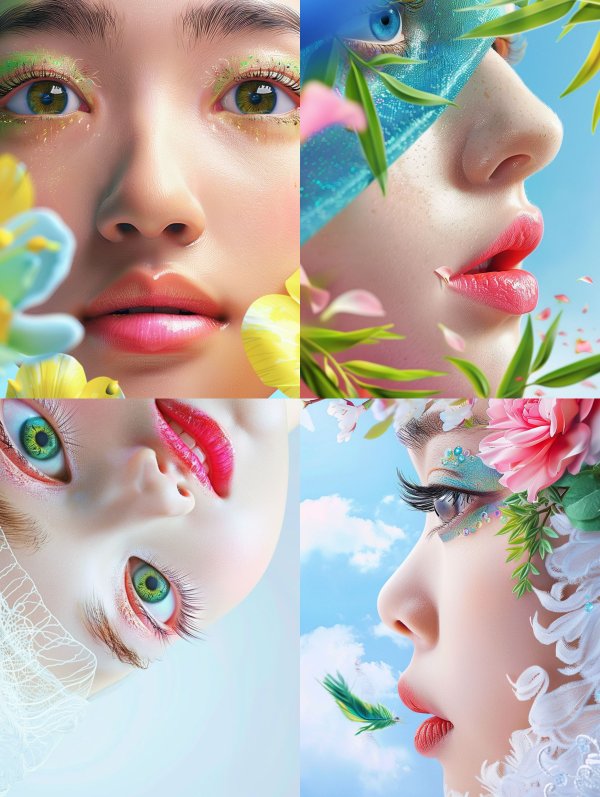 Ethereal Floral Glow