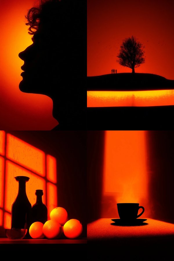 Crimson Silhouette