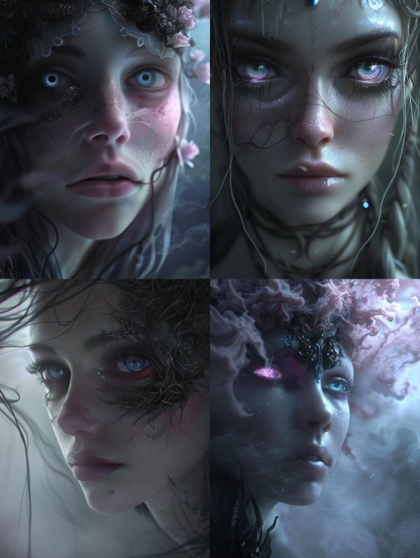 Ethereal Portraits of Mystical Beings