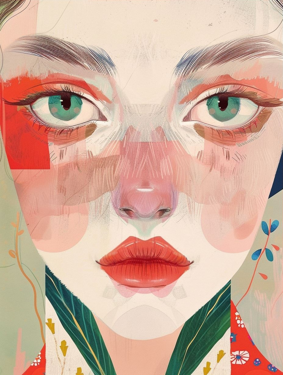 Floral Dream Portrait 5 - Image 3