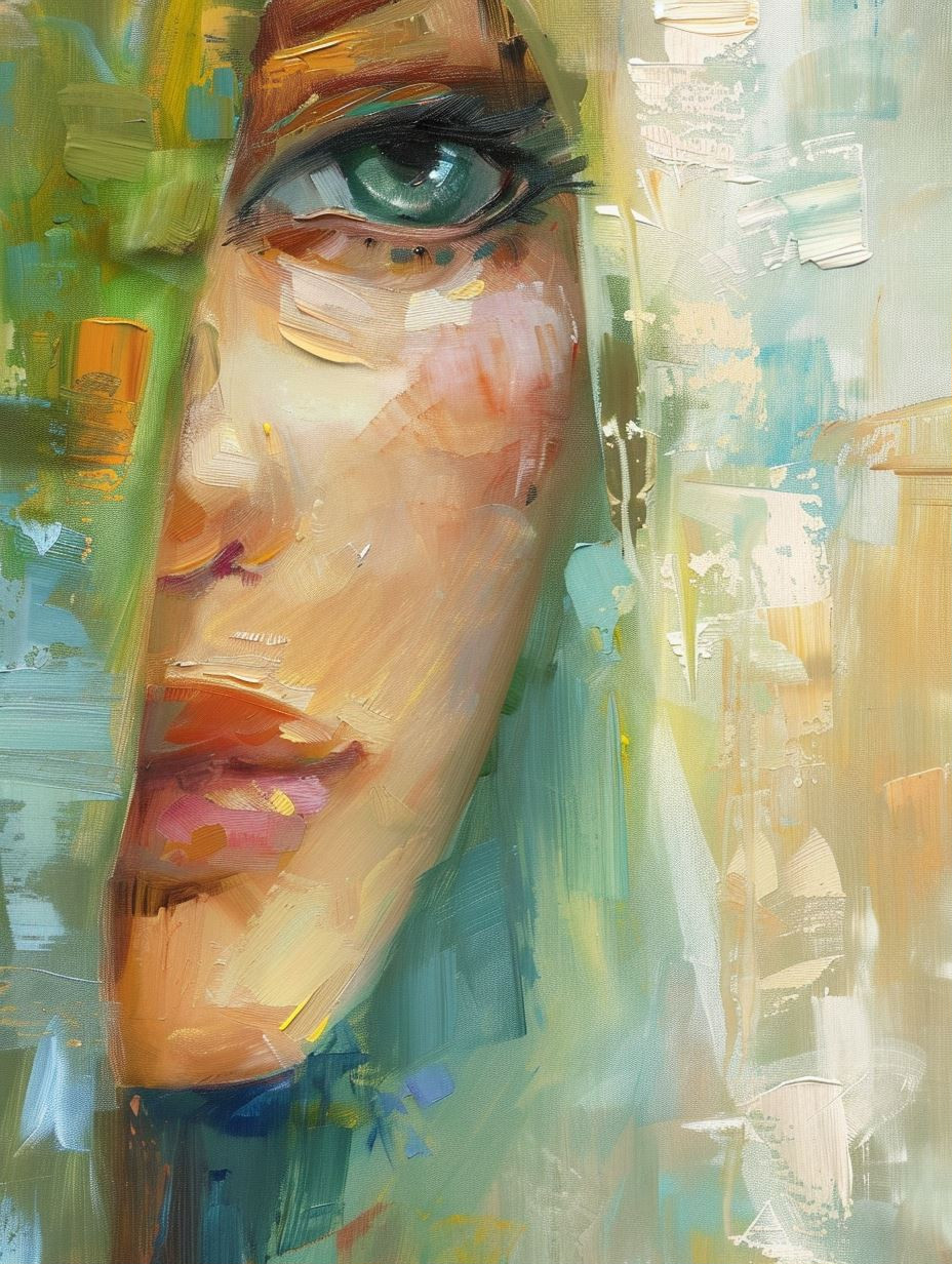 Abstract Impressionist Gaze