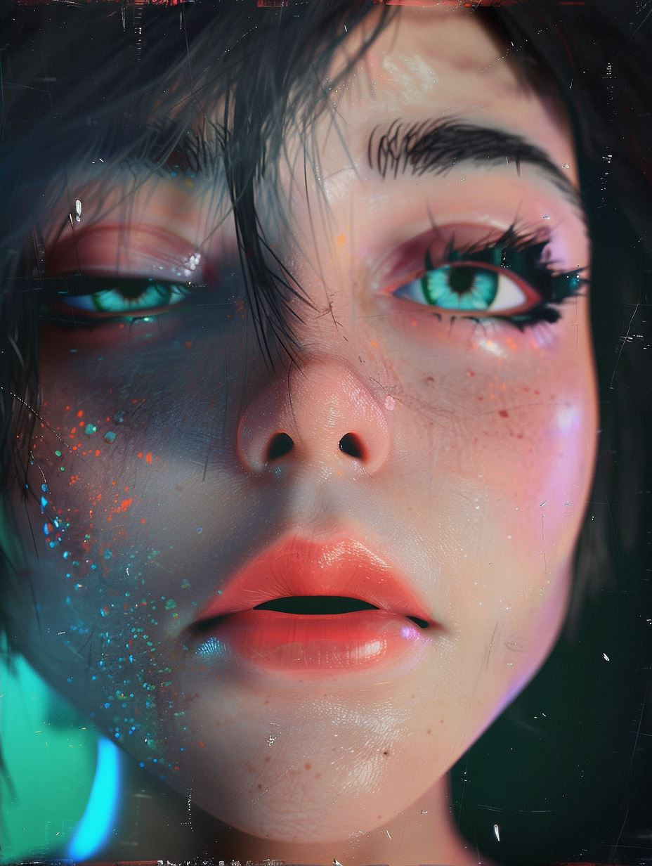 Neon Liquid Distortion
