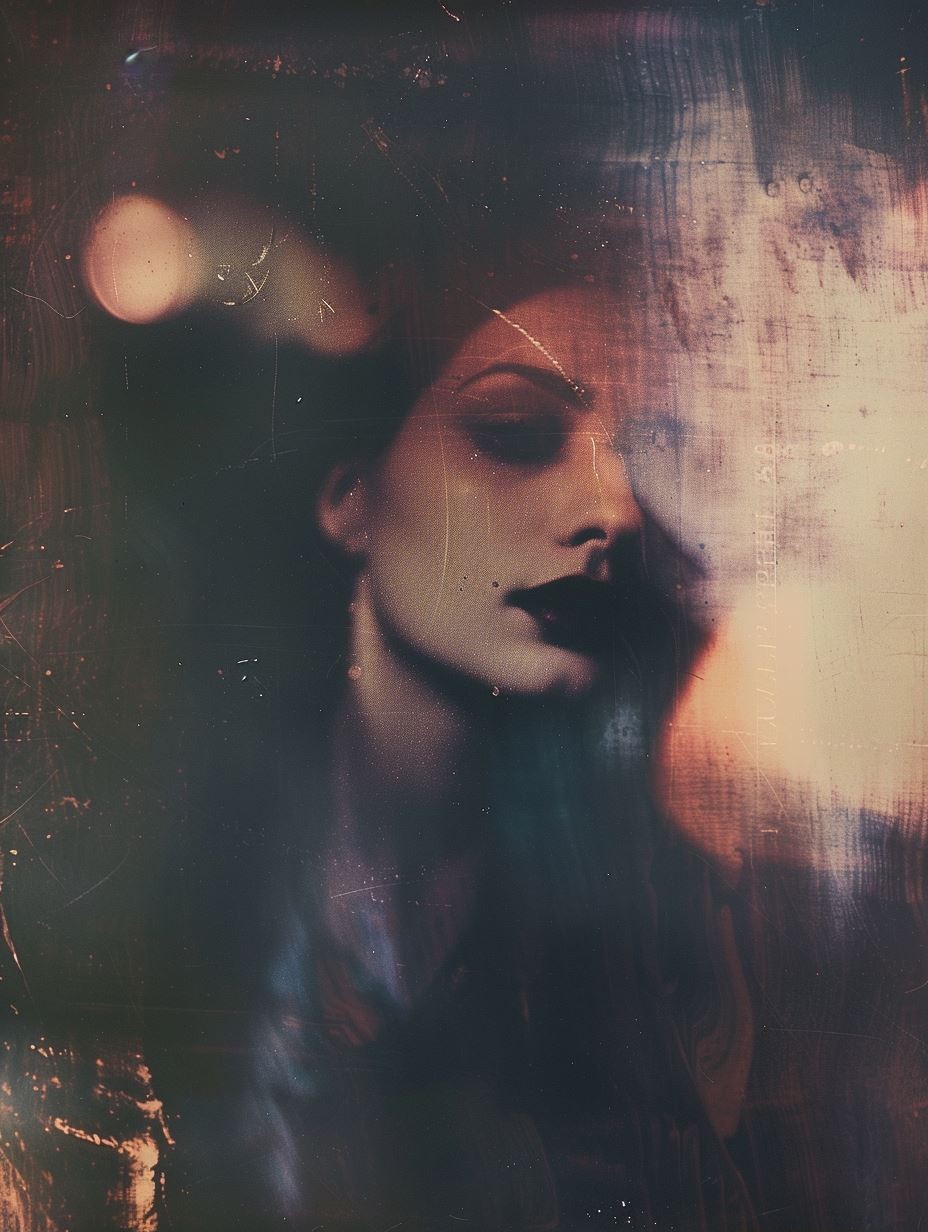 Ethereal Ghostly Portrait