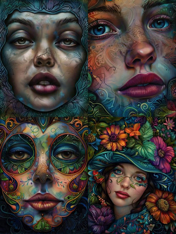 Cracked Ethereal Visage